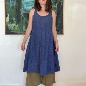 Eileen fisher Linen tent dress